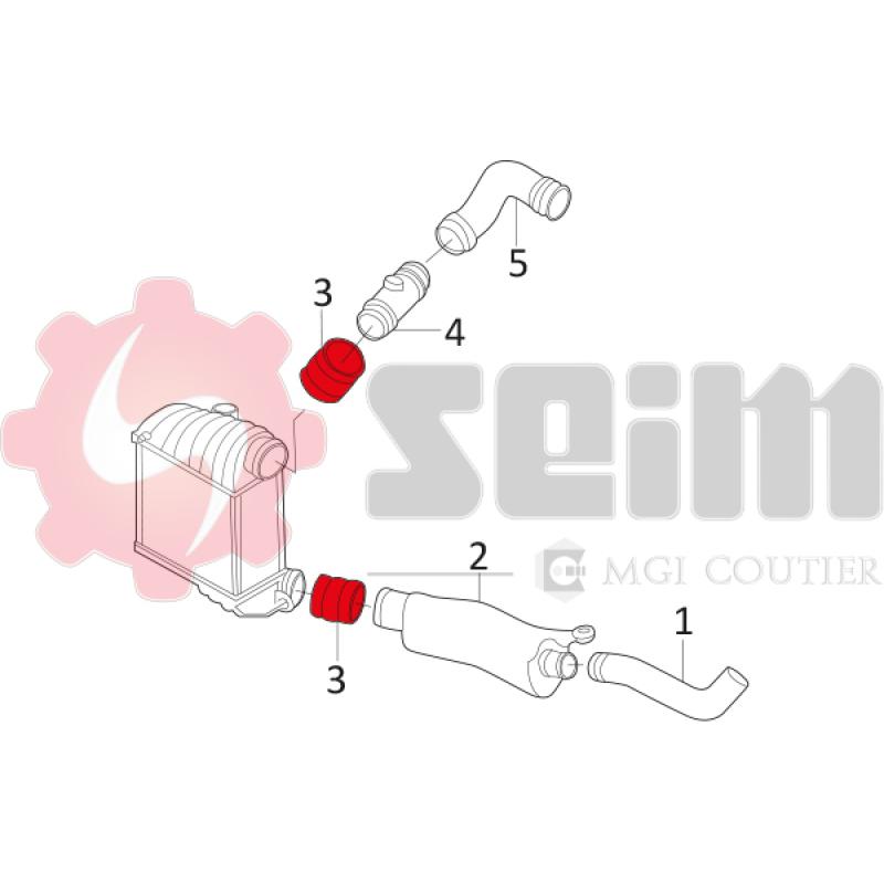 Gaine de suralimentation SEIM 981021 - Visuel 1