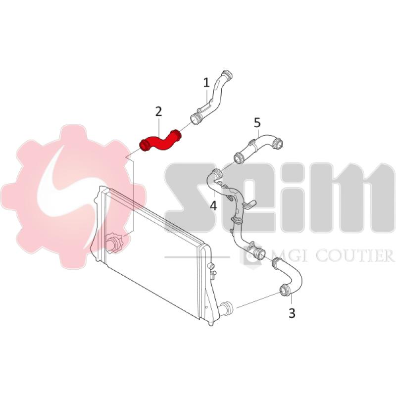 Gaine de suralimentation SEIM 981028 - Visuel 2