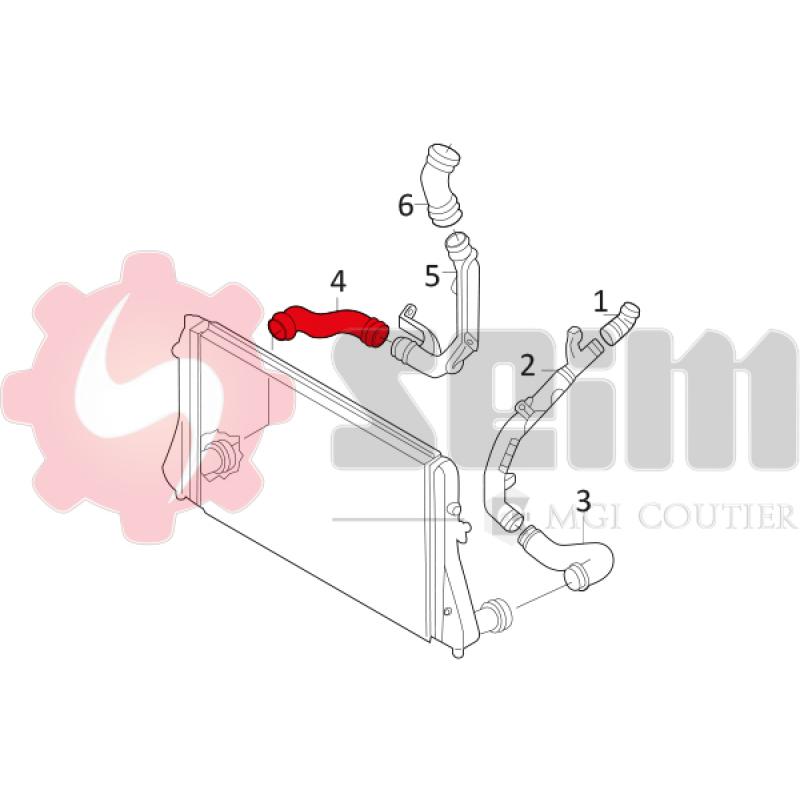 Gaine de suralimentation SEIM 981046 - Visuel 2