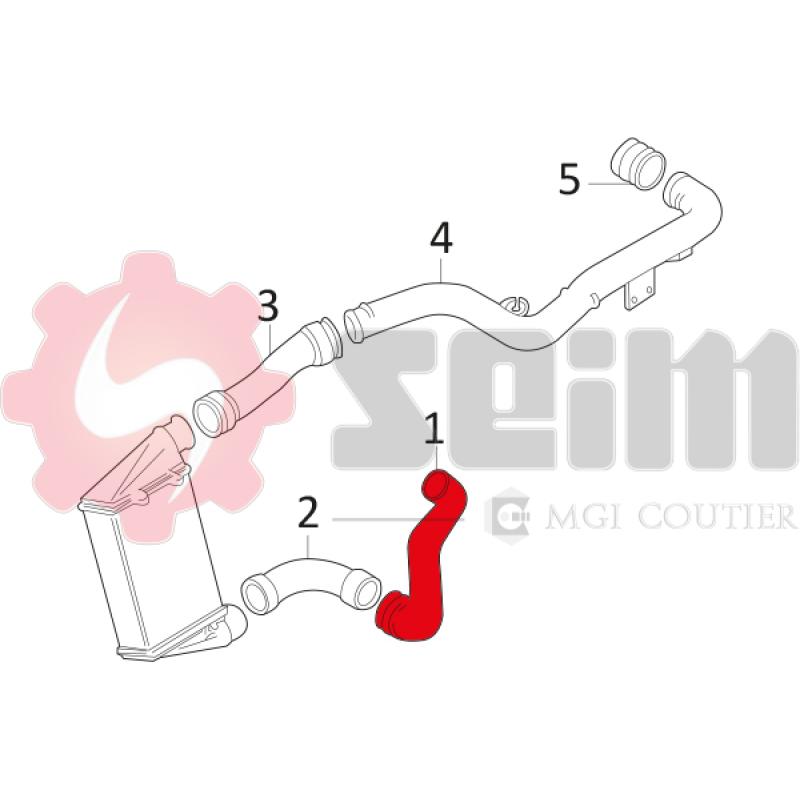 Gaine de suralimentation SEIM 981053 - Visuel 2