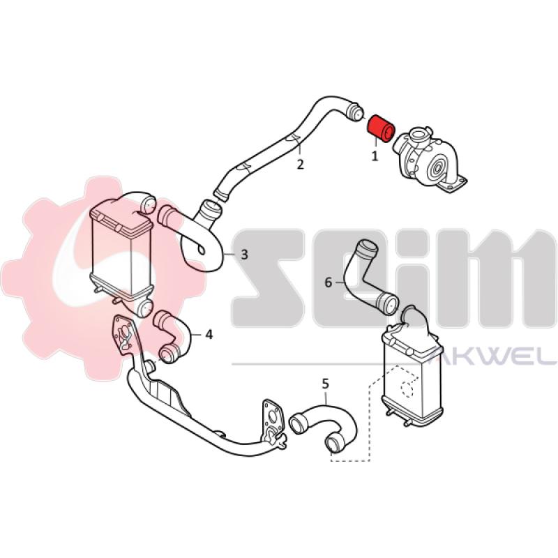 Gaine de suralimentation SEIM 981059 - Visuel 1