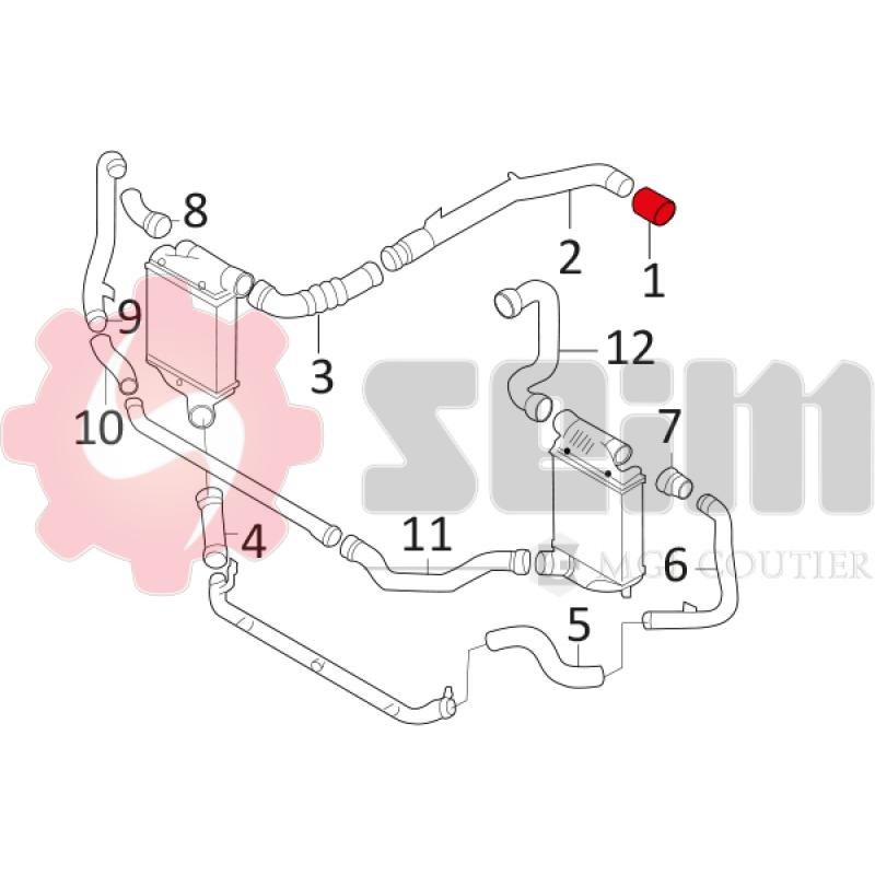 Gaine de suralimentation SEIM 981078 - Visuel 2