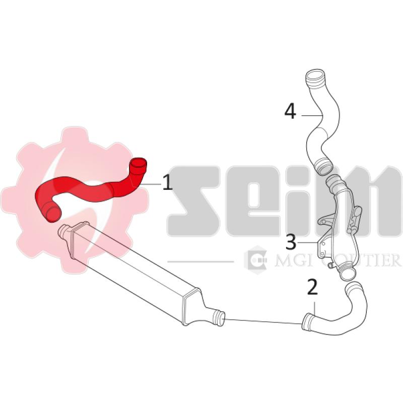 Gaine de suralimentation SEIM 981079 - Visuel 1