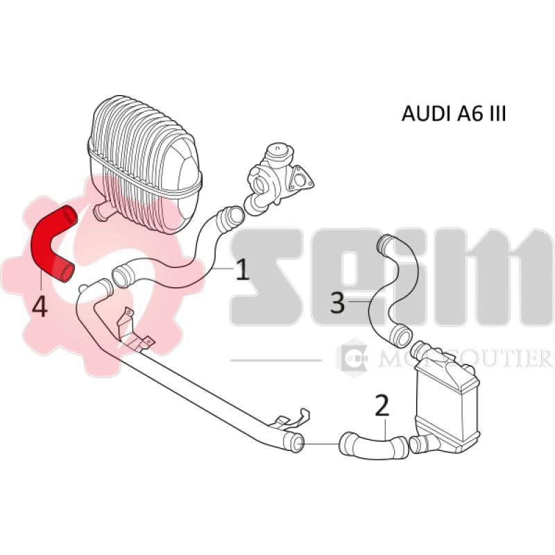 Gaine de suralimentation SEIM 981081 - Visuel 1