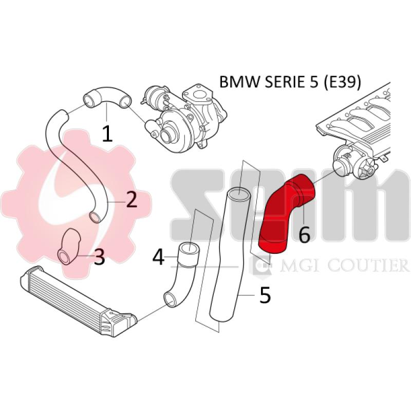 Gaine de suralimentation SEIM 981091 - Visuel 2