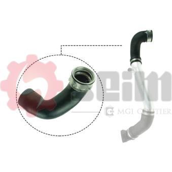 Gaine de suralimentation SEIM 981111 pour BMW X3 2.0d - 177cv