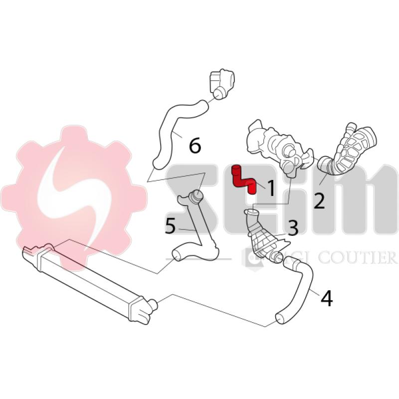 Tuyau d'huile SEIM 981126 - Visuel 2