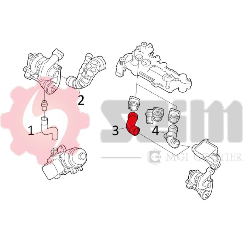 Gaine de suralimentation SEIM 981127 - Visuel 1