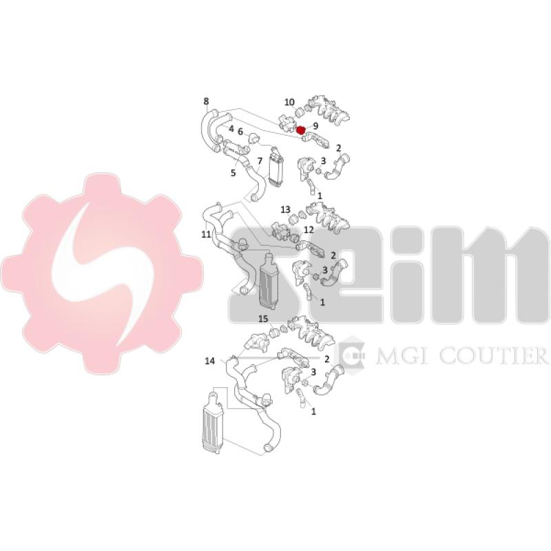 Gaine de suralimentation SEIM 981137 - Visuel 2