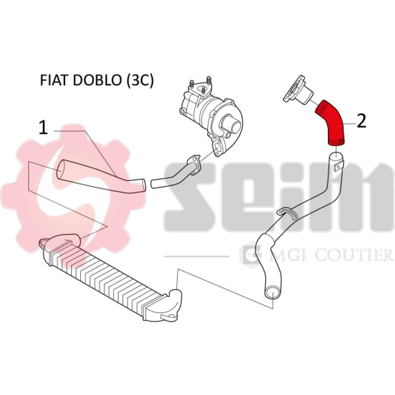 Gaine de suralimentation SEIM 981185 - Visuel 1