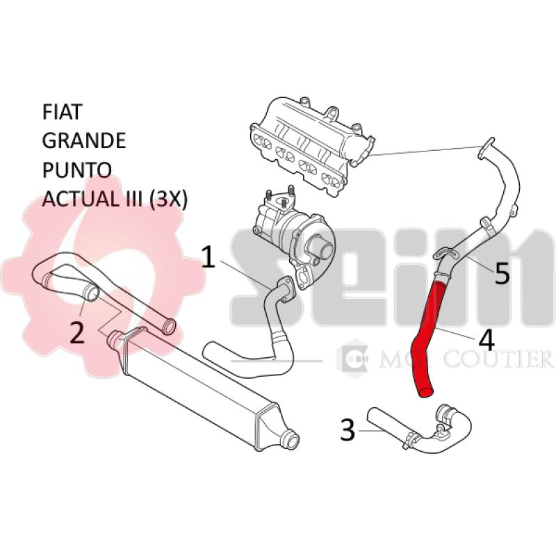 Gaine de suralimentation SEIM 981214 - Visuel 2
