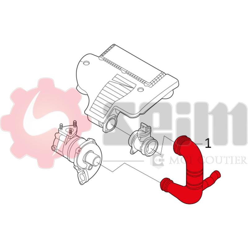 Gaine de suralimentation SEIM 981226 - Visuel 1