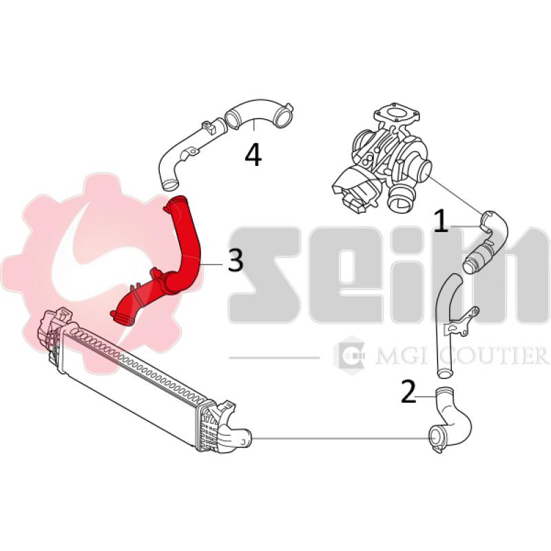 Gaine de suralimentation SEIM 981230 - Visuel 1