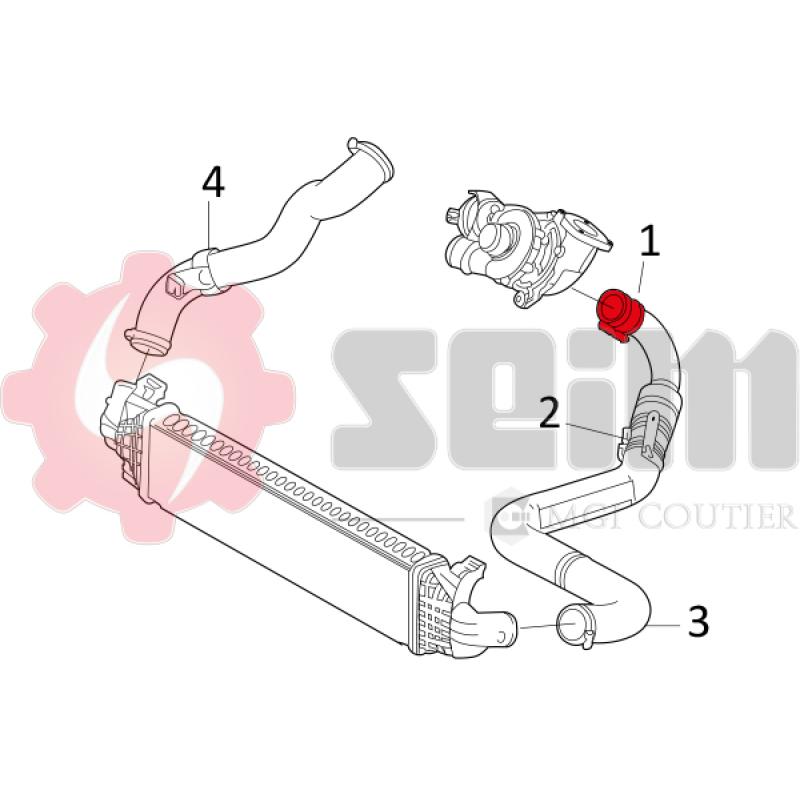 Gaine de suralimentation SEIM 981232 - Visuel 1