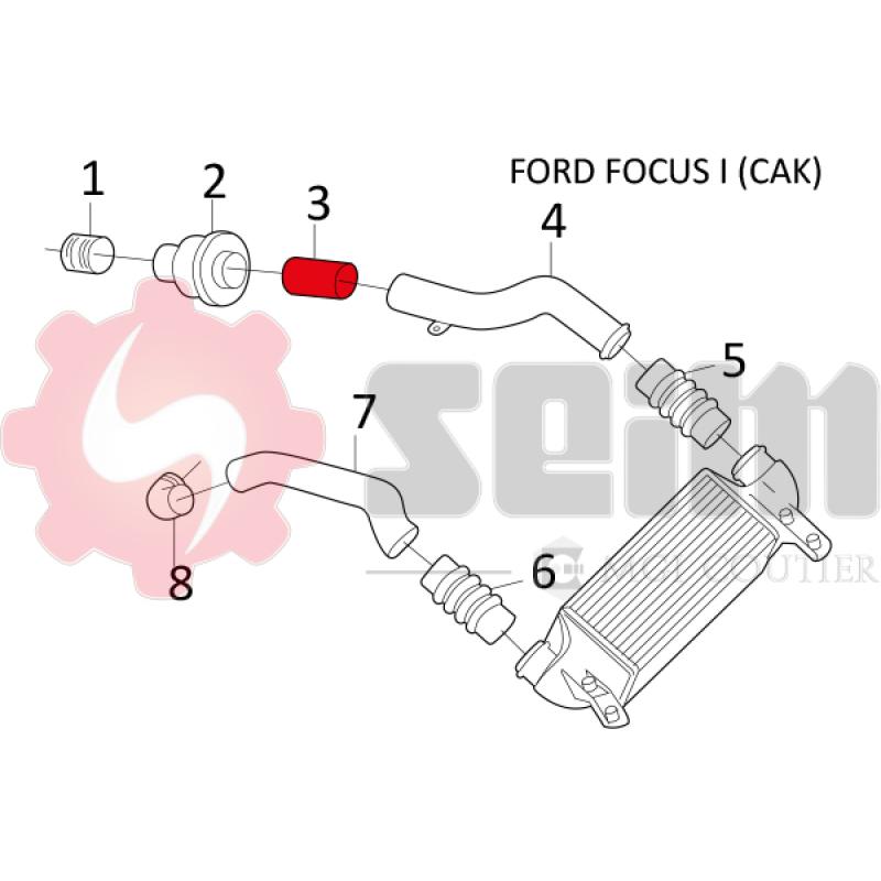 Gaine de suralimentation SEIM 981253 - Visuel 1