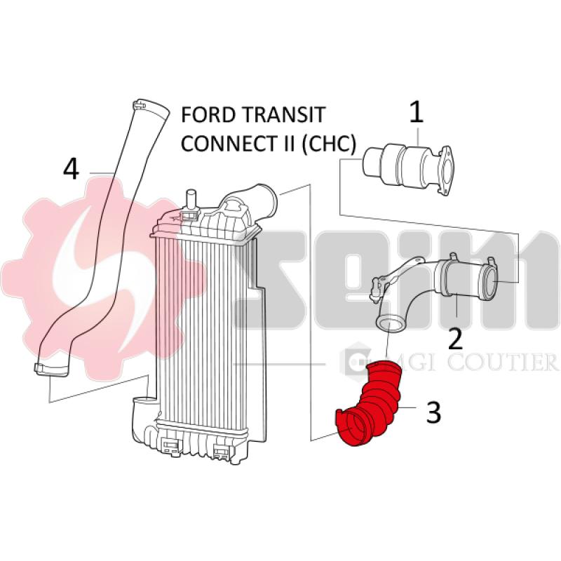 Gaine de suralimentation SEIM 981257 - Visuel 2