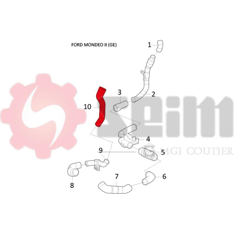 Gaine de suralimentation SEIM 981274 - Visuel 1