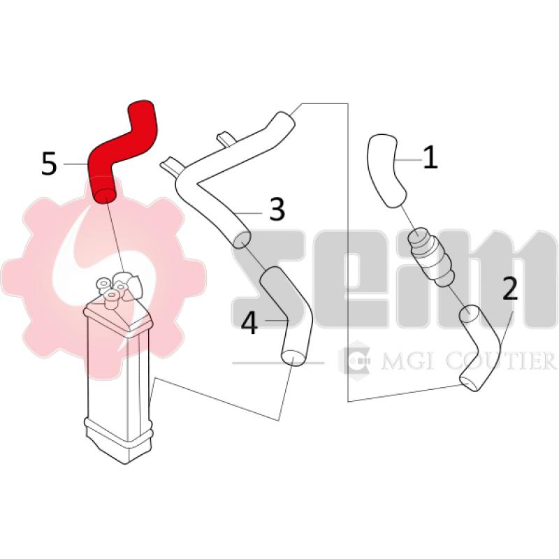 Gaine de suralimentation SEIM 981295 - Visuel 1