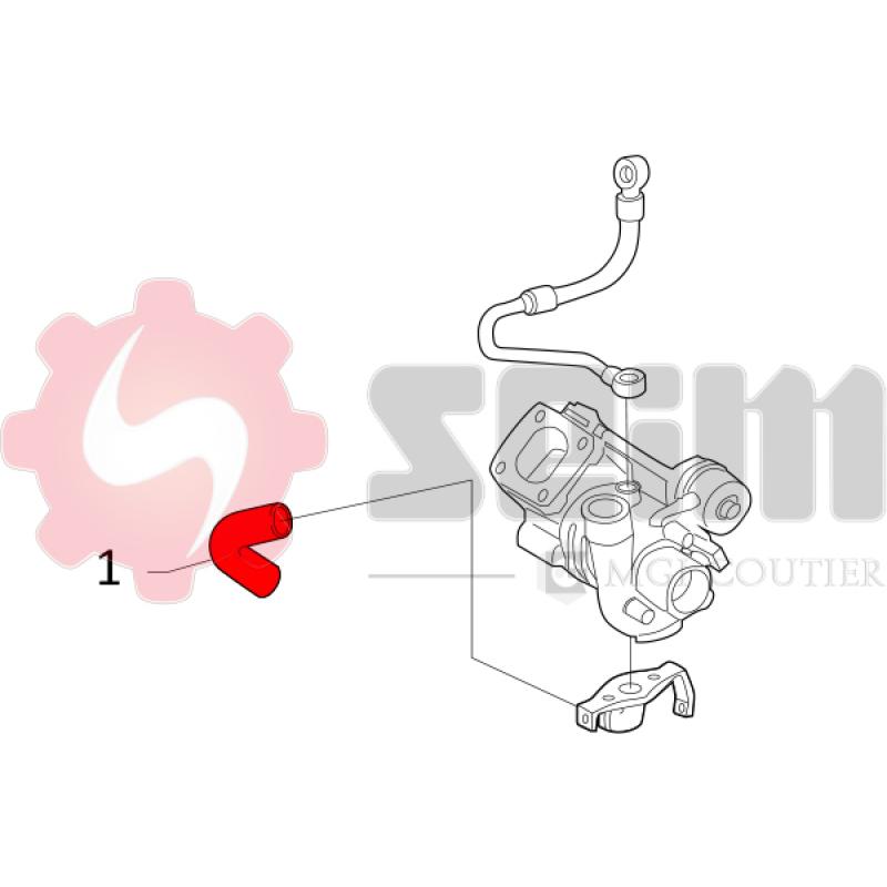 Gaine de suralimentation SEIM 981326 - Visuel 1