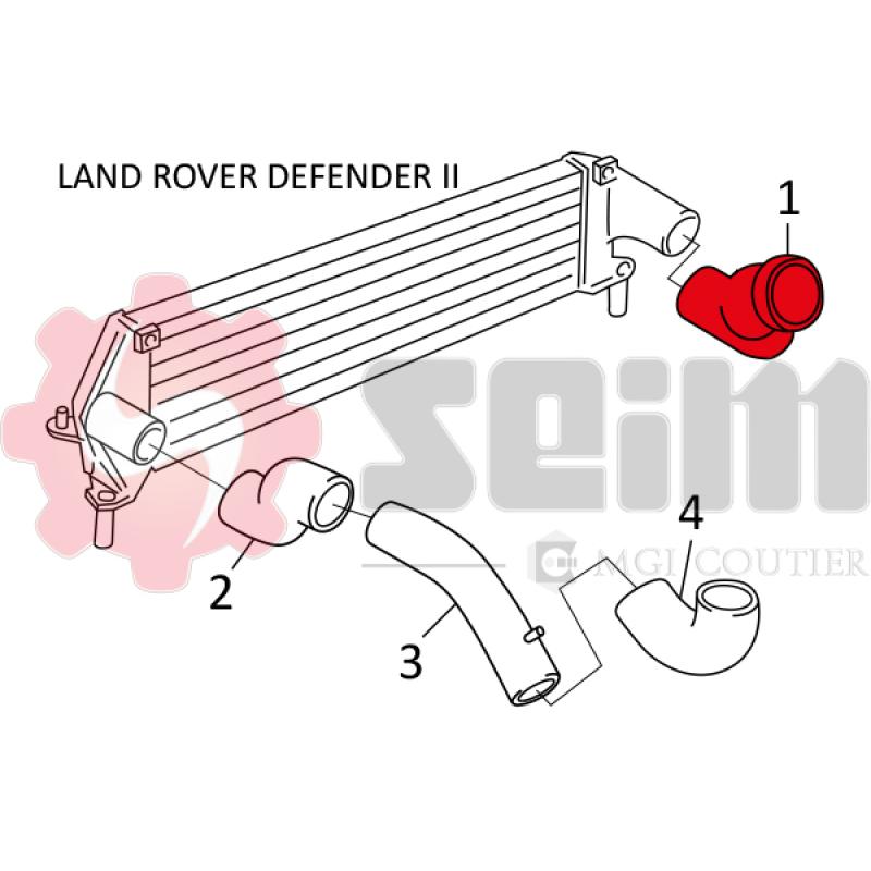 Gaine de suralimentation SEIM 981335 - Visuel 1
