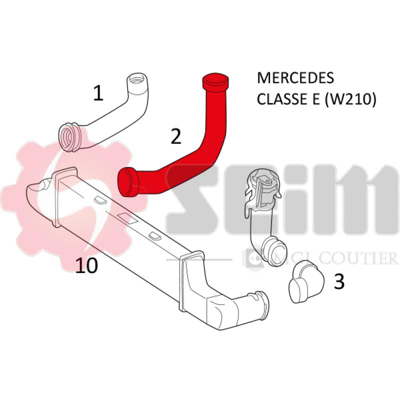 Gaine de suralimentation SEIM 981355 - Visuel 1