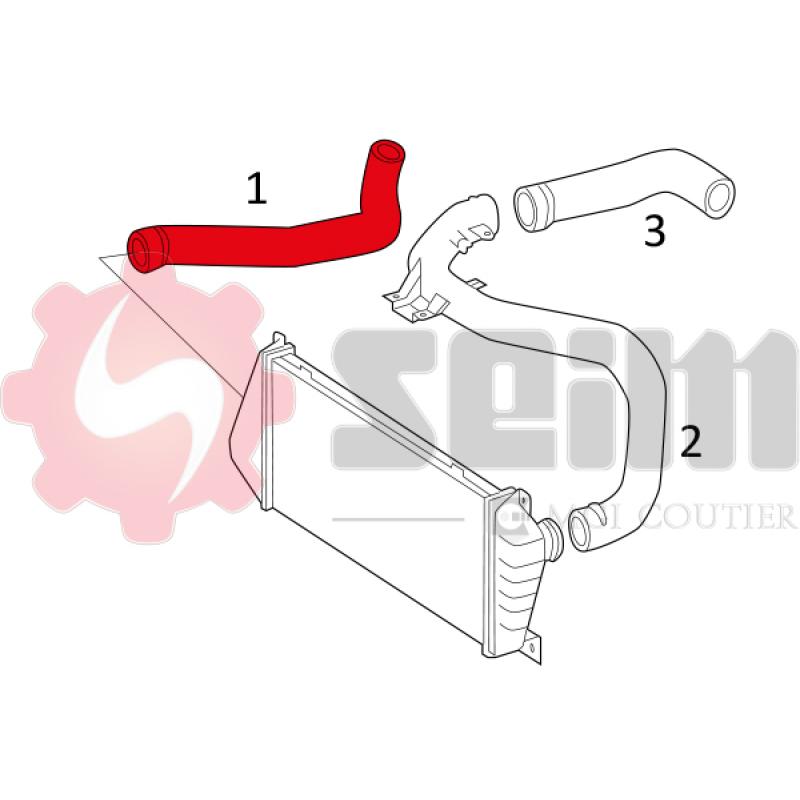 Gaine de suralimentation SEIM 981407 - Visuel 1