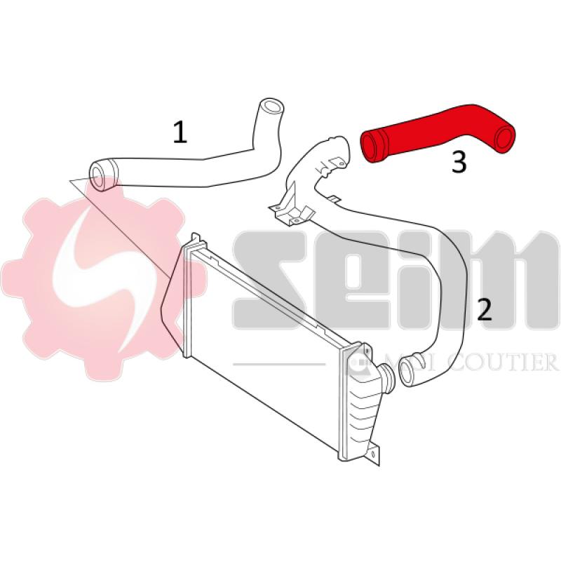 Gaine de suralimentation SEIM 981409 - Visuel 1