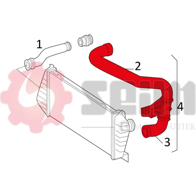 Gaine de suralimentation SEIM 981410 - Visuel 1