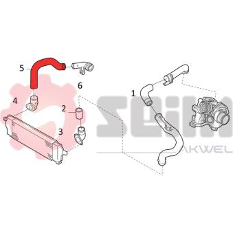 Gaine de suralimentation SEIM [981455]