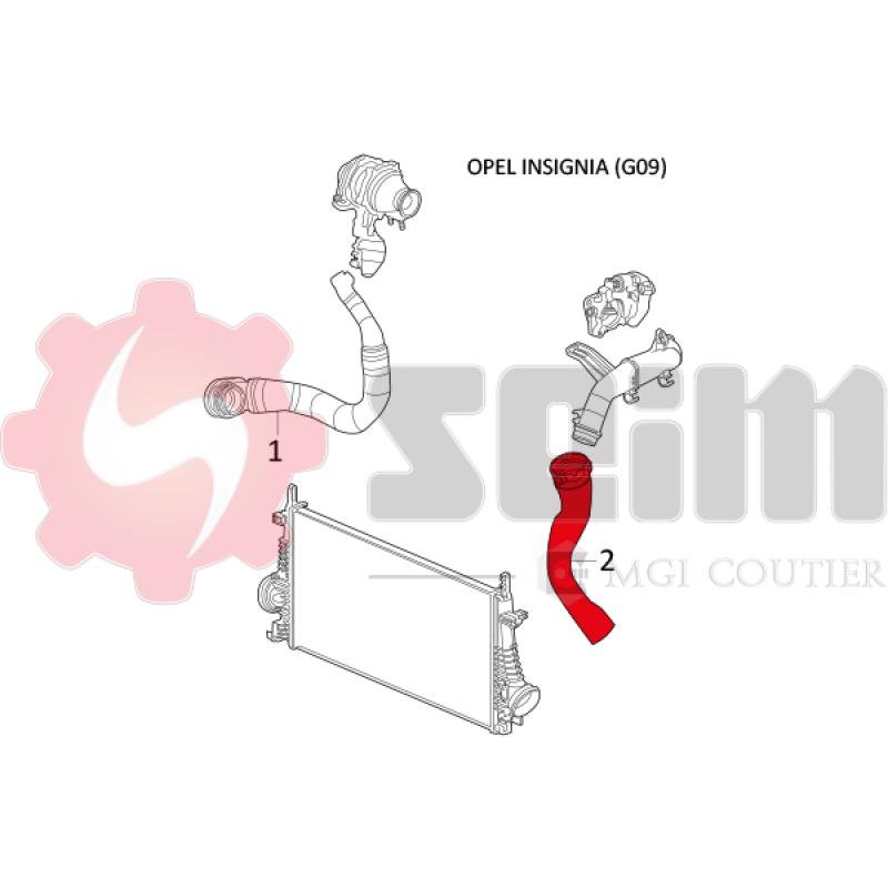 Gaine de suralimentation SEIM 981456 - Visuel 1