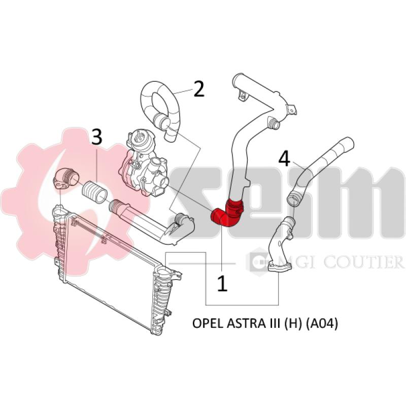 Gaine de suralimentation SEIM 981464 - Visuel 1