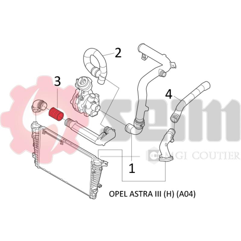 Gaine de suralimentation SEIM 981466 - Visuel 2