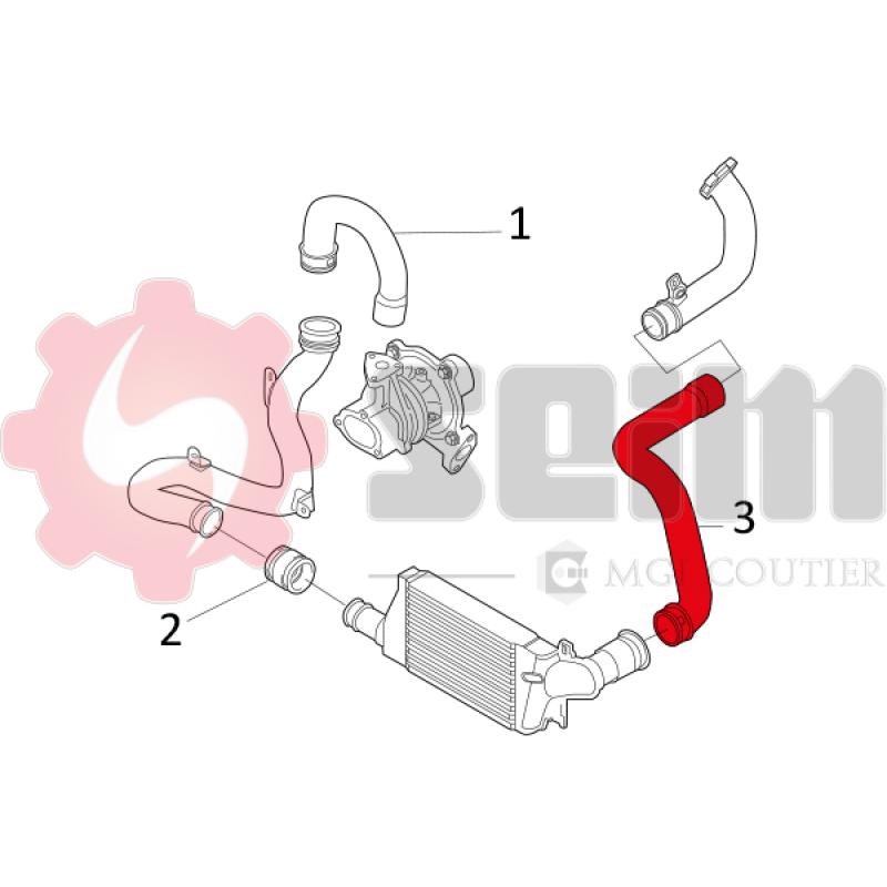 Gaine de suralimentation SEIM 981471 - Visuel 1