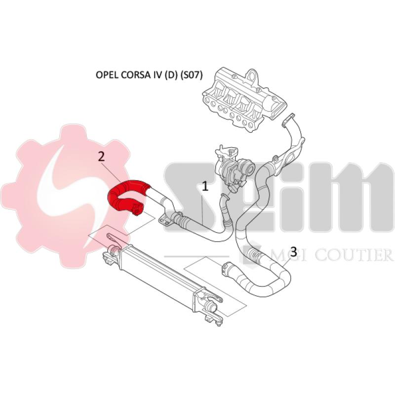 Gaine de suralimentation SEIM 981479 - Visuel 1