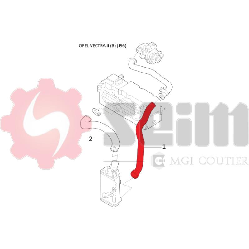 Gaine de suralimentation SEIM 981490 - Visuel 1