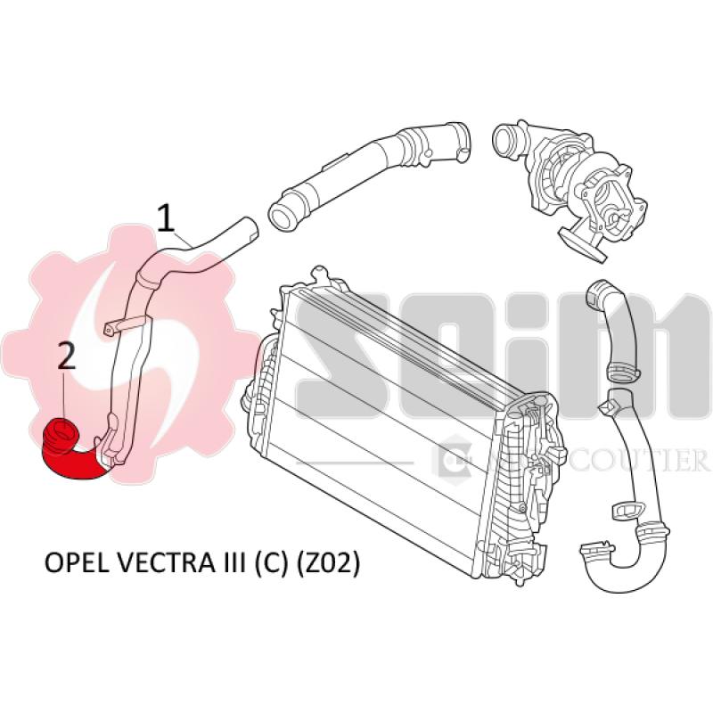 Gaine de suralimentation SEIM 981495 - Visuel 2
