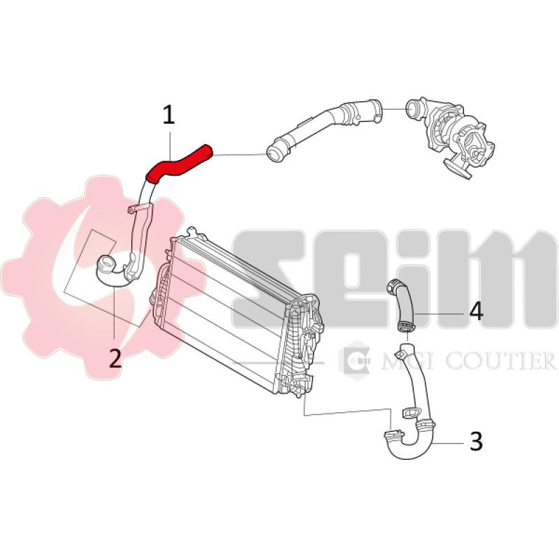 Gaine de suralimentation SEIM 981498 - Visuel 1