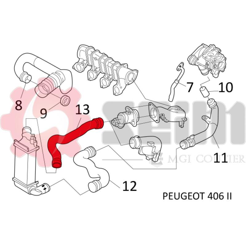 Gaine de suralimentation SEIM 981506 - Visuel 1