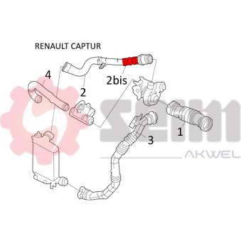 Gaine de suralimentation SEIM [981507]