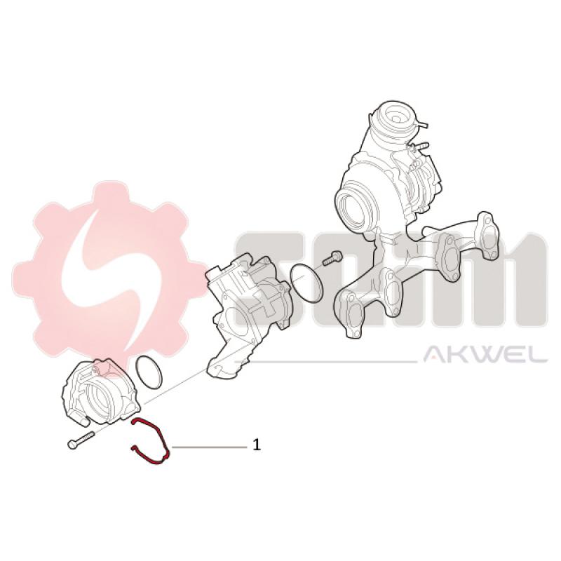 Gaine de suralimentation SEIM 981679 - Visuel 1