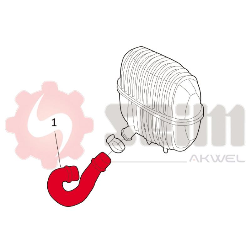 Gaine de suralimentation SEIM 981688 - Visuel 1