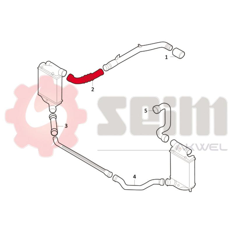 Gaine de suralimentation SEIM 981691 - Visuel 2