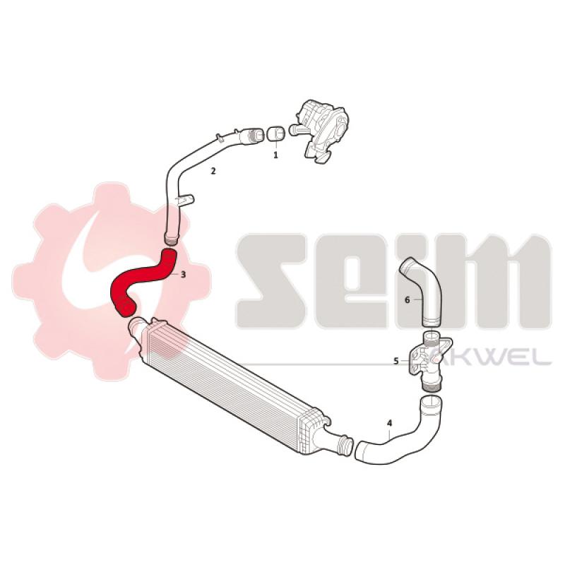 Gaine de suralimentation SEIM 981696 - Visuel 1