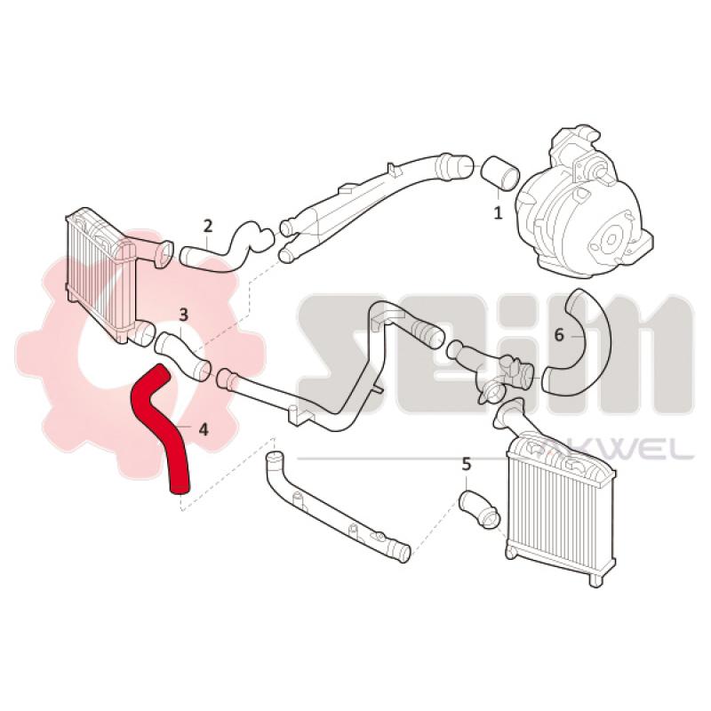 Gaine de suralimentation SEIM 981705 - Visuel 1