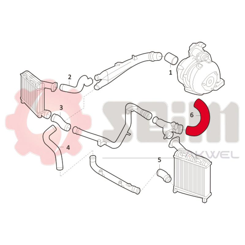 Gaine de suralimentation SEIM 981706 - Visuel 1