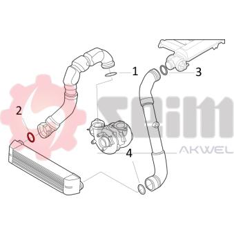 Gaine de suralimentation SEIM [981713]