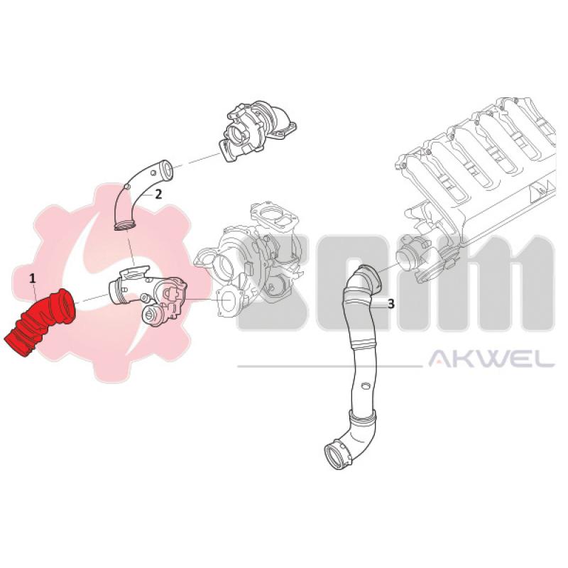 Gaine de suralimentation SEIM 981719 - Visuel 1