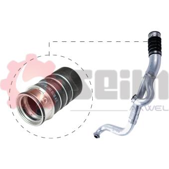 Gaine de suralimentation SEIM 981728 pour OPEL ANTARA 325 i - 218cv