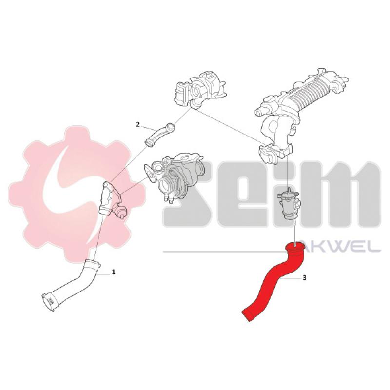 Gaine de suralimentation SEIM 981739 - Visuel 1