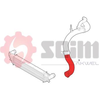 Gaine de suralimentation SEIM OEM 52002498 Gaine de suralimentation SEIM OEM 52002498